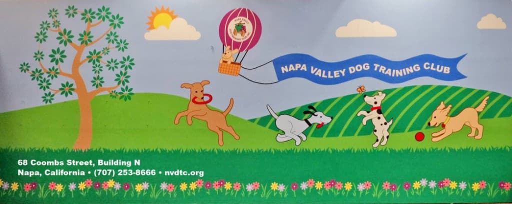 Napa Valley Dog Training Club illustrated banner